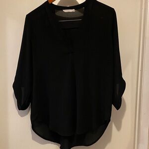 Lush Black Women's Blouse
